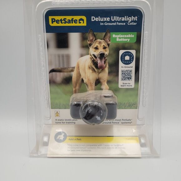 Petsafe Deluxe Ultralight In-Ground Fence Receiver Collar PUL-275 *NEW* Sealed